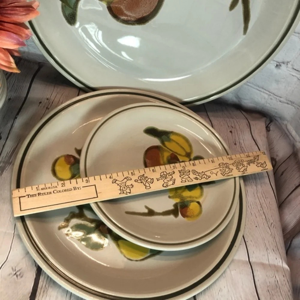 Vintage Sakura stoneware orchard Plate choice of item - Picture 4 of 7